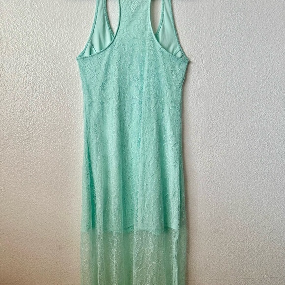 VICTORIA SECRET Racer Back Lace Maxi  Medium Dress - Picture 3 of 5